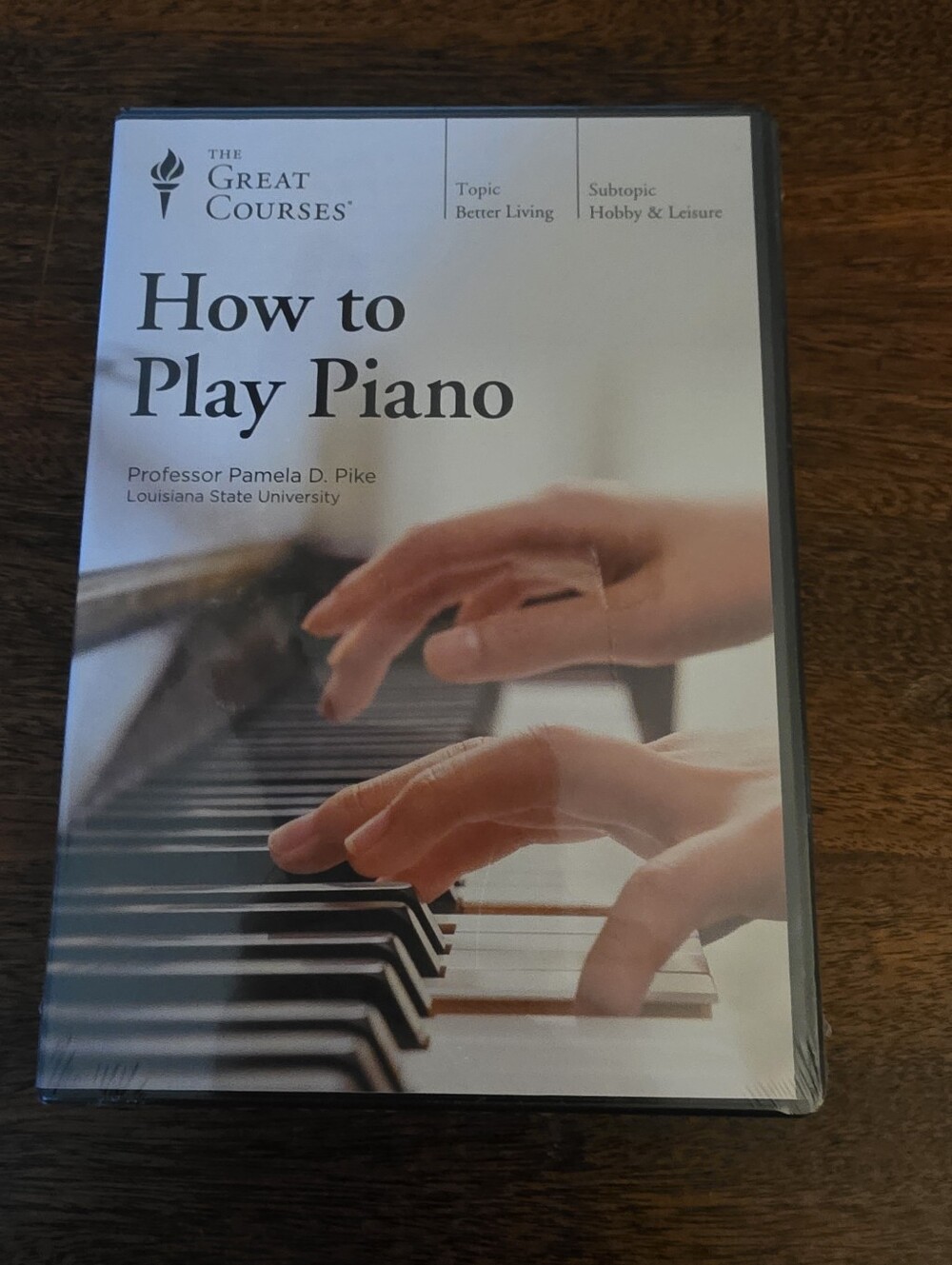 GREAT COURSES How to Play Piano With Professor Pamela D. Pike 6-DVD Set NEW